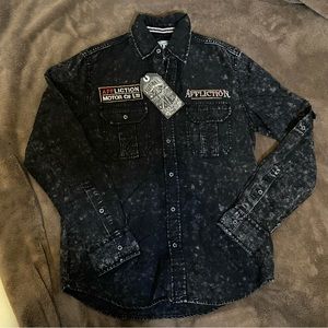 AFFLICTION BUTTON DOWN